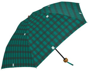 392plusm | gingham e-mini 摺疊雨傘 50cm | S41004