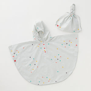 392plusm | Kids Rain Poncho ▲(三角形)M | S53007