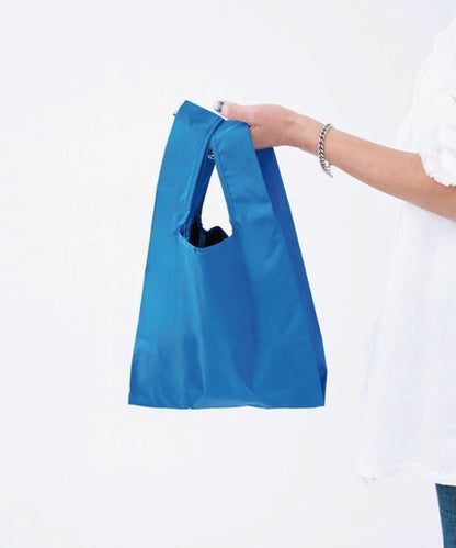 392plusm PU muji ecobag mini ブルー 使用イメージ
