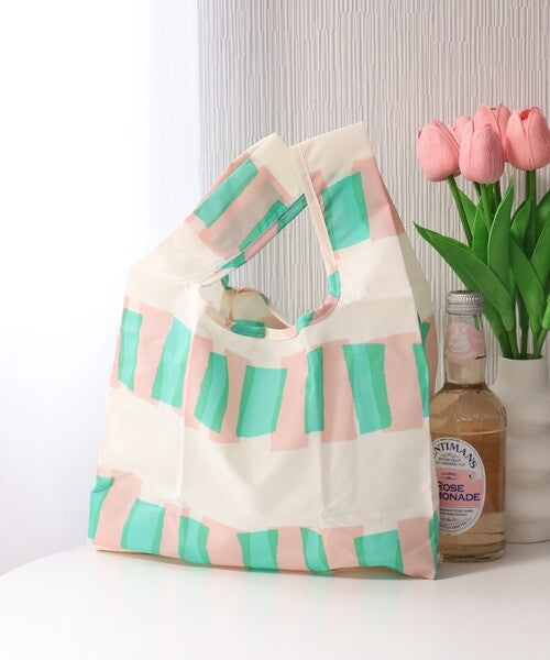 392plusm cellophane ecobag mini ピンク 使用イメージ