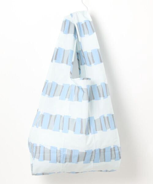392plusm cellophane eco bag Big ブルー 全体