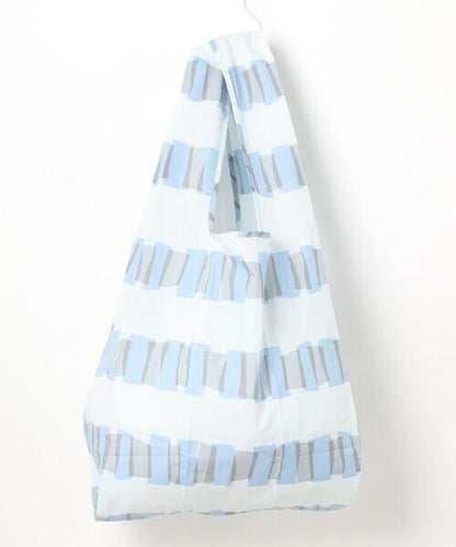 392plusm cellophane eco bag Big ブルー 全体