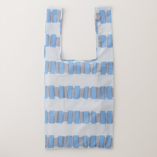 392plusm cellophane eco bag Big ブルー 正面