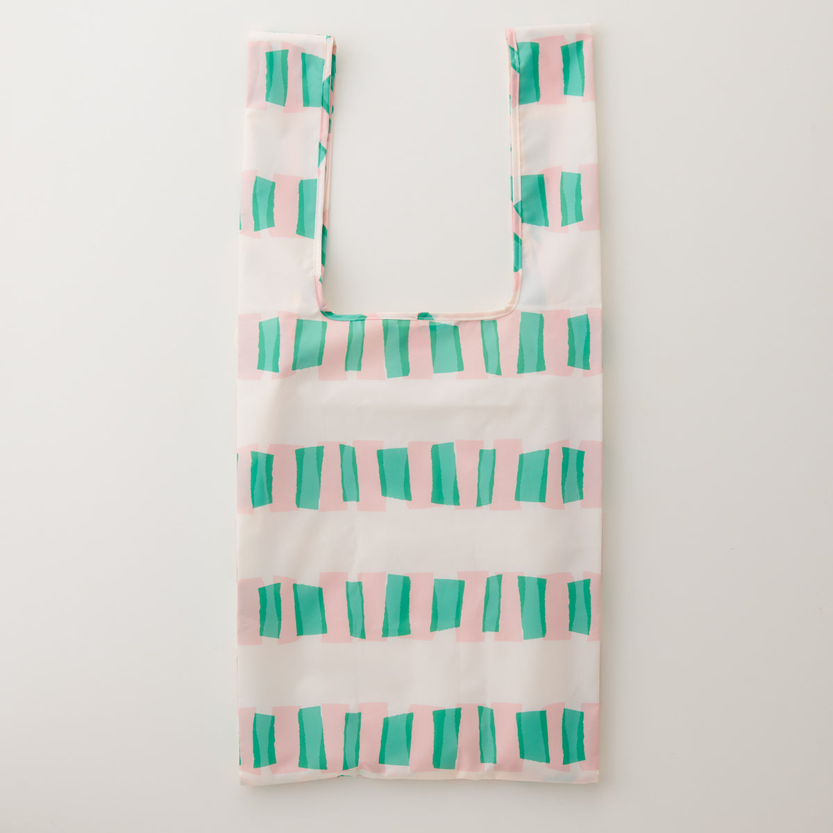 392plusm cellophane eco bag Big ピンク 正面