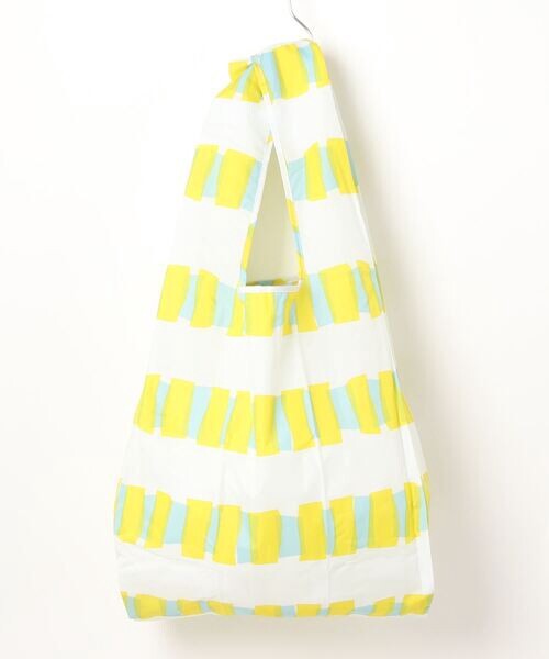 392plusm cellophane eco bag Big イエロー 全体
