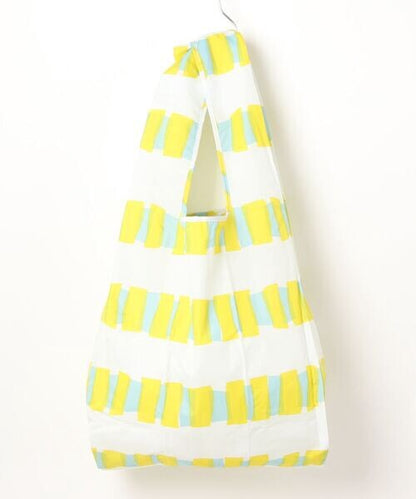 392plusm cellophane eco bag Big イエロー 全体