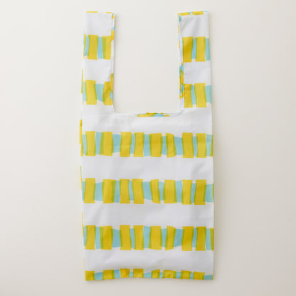 392plusm cellophane eco bag Big イエロー 正面