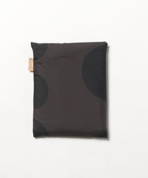 392plusm ECO Bag BIG maru ブラック ポケット収納時