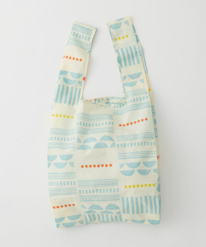 392plusm sand eco bag S オフホワイト 正面