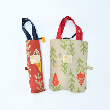 fall season｜軽量コンパクト折りたたみ雨傘 50cm（トートバッグ付）