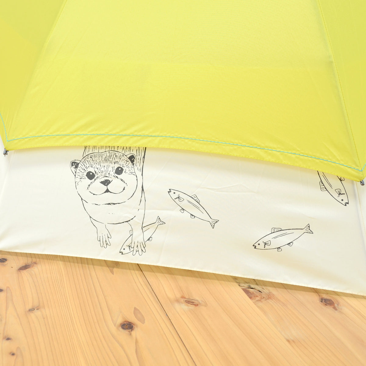 カワウソ｜バックスライド・ジャンプ長傘 60cm