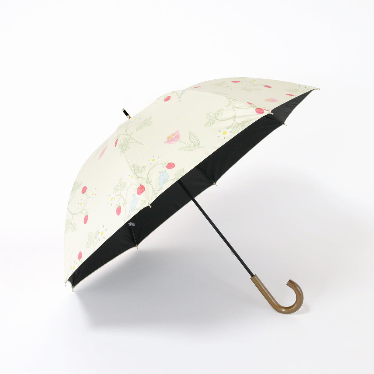 Mansikka（マンシッカ）｜遮光・遮熱 手開き｜晴雨兼用 長傘 50cm