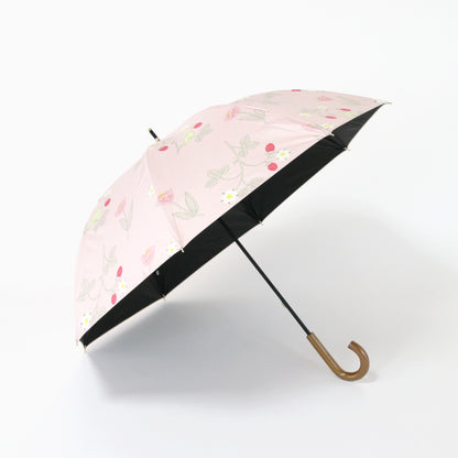 Mansikka（マンシッカ）｜遮光・遮熱 手開き｜晴雨兼用 長傘 50cm