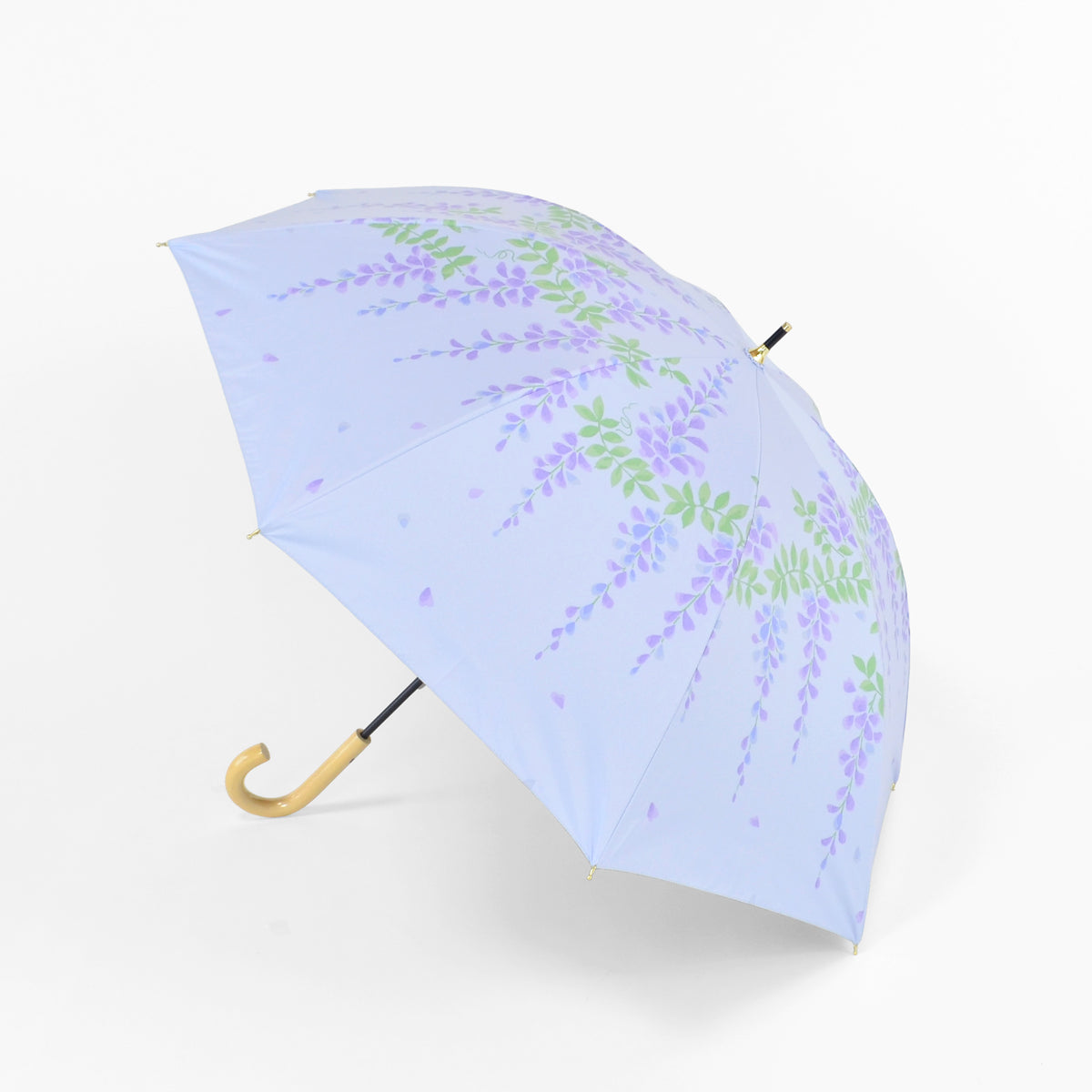 ウィステリア｜遮光・遮熱 手開き｜晴雨兼用 長傘 50cm