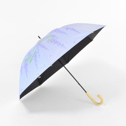 ウィステリア｜遮光・遮熱 手開き｜晴雨兼用 長傘 50cm