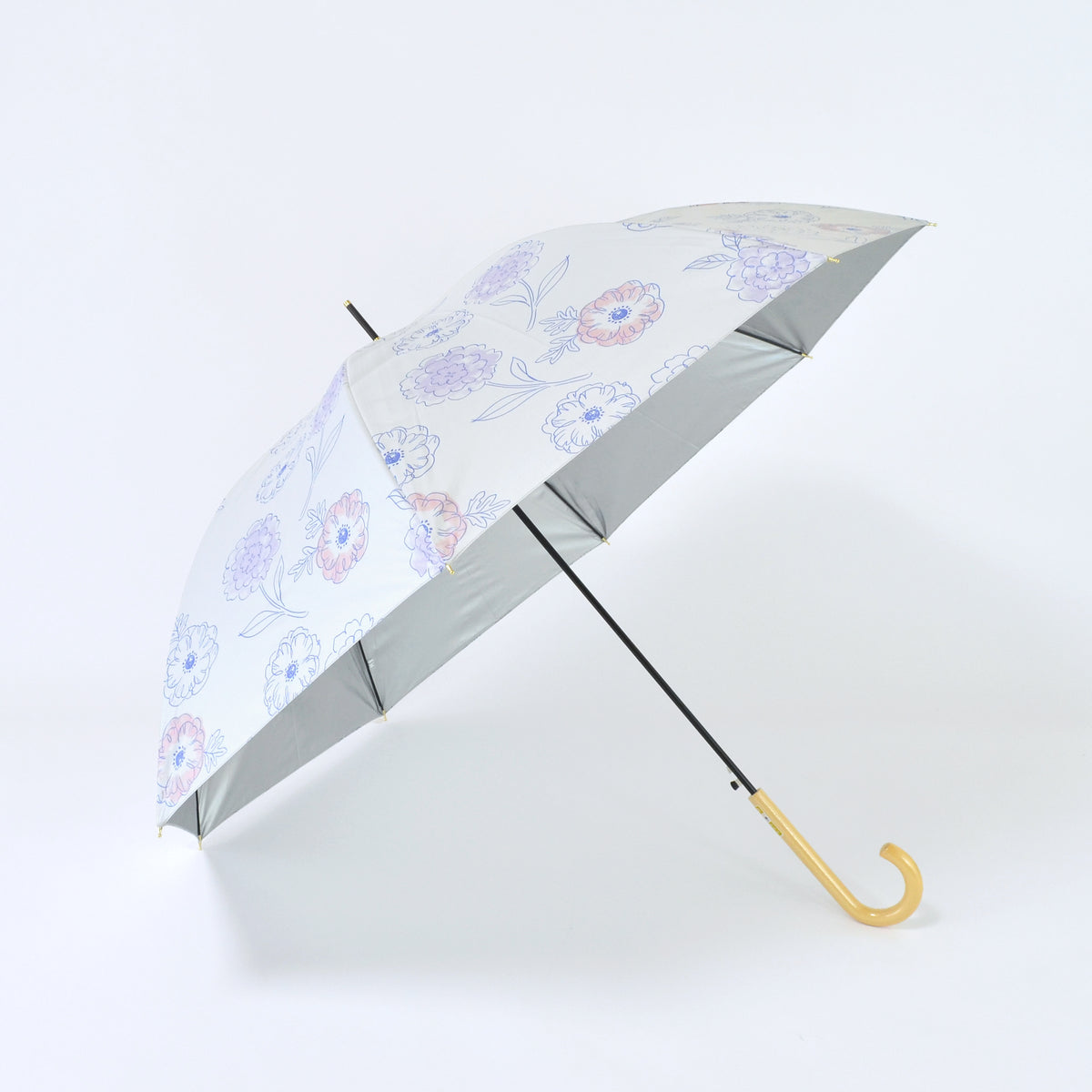 Anemone｜遮光・遮熱 ジャンプ｜晴雨兼用 長傘 60cm