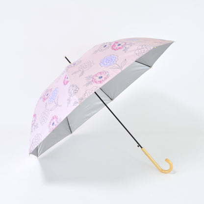Anemone｜遮光・遮熱 ジャンプ｜晴雨兼用 長傘 60cm