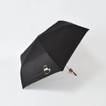 パンダ｜耐風折りたたみ傘 55cm（吸水トートバッグ付）
