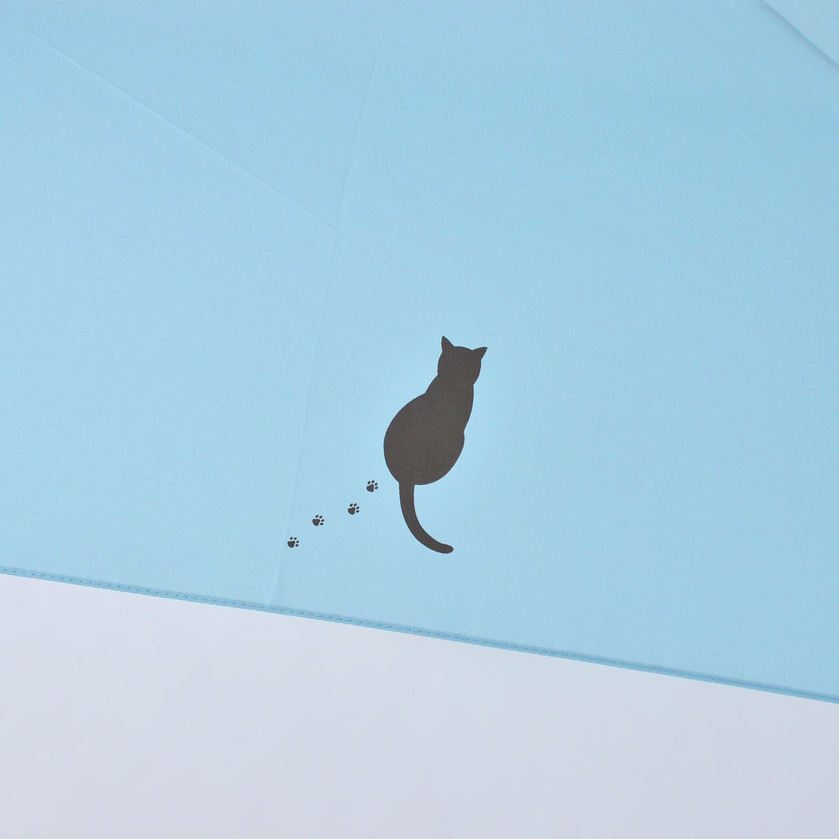 トラ猫｜耐風折りたたみ傘 55cm（吸水トートバッグ付）