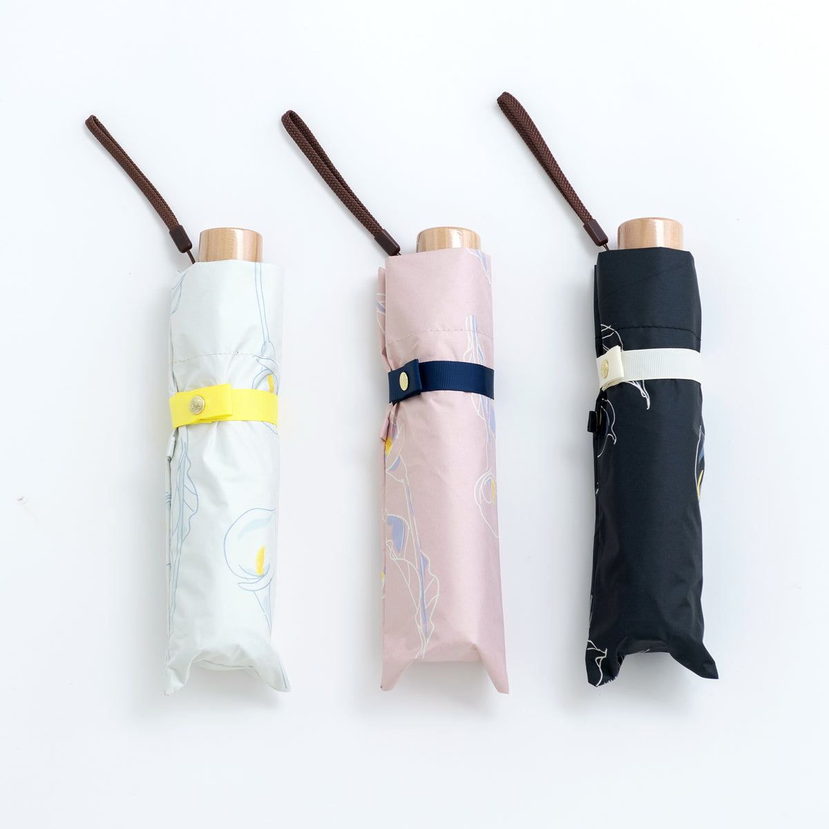 カラー｜遮光・遮熱｜晴雨兼用 折りたたみ傘 50cm