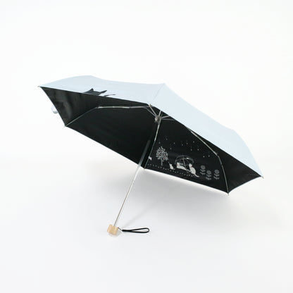 傘と猫 1st Edition｜遮光・遮熱｜晴雨兼用 折りたたみ傘 50cm