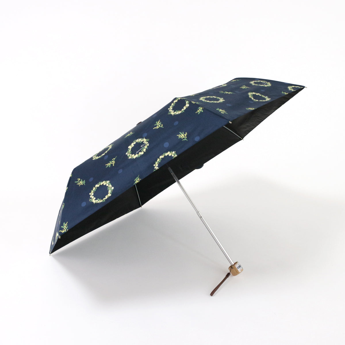 ミモザリース｜遮光・遮熱｜晴雨兼用 折りたたみ傘 50cm