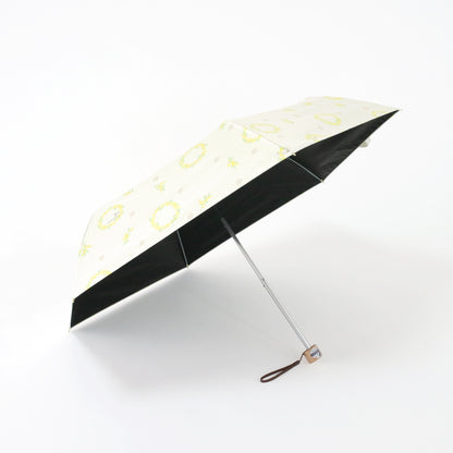 ミモザリース｜遮光・遮熱｜晴雨兼用 折りたたみ傘 50cm