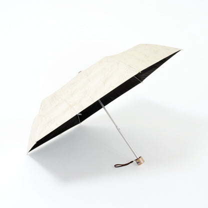 スケッチチューリップ｜遮光・遮熱｜晴雨兼用 折りたたみ傘 50cm