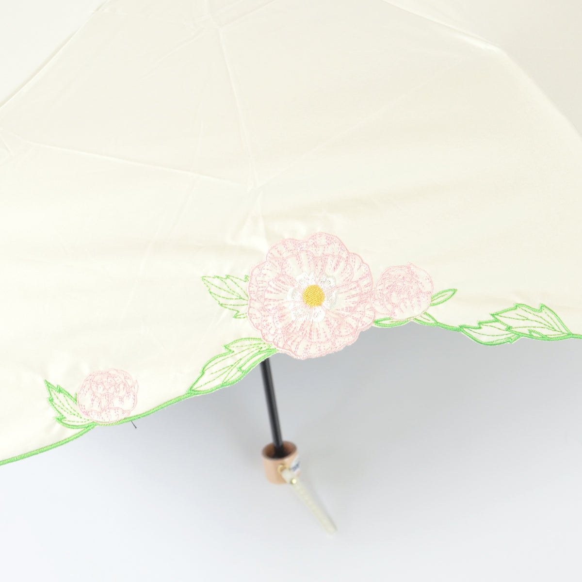 ラナンキュラス｜遮光・遮熱｜晴雨兼用 折りたたみ傘 50cm