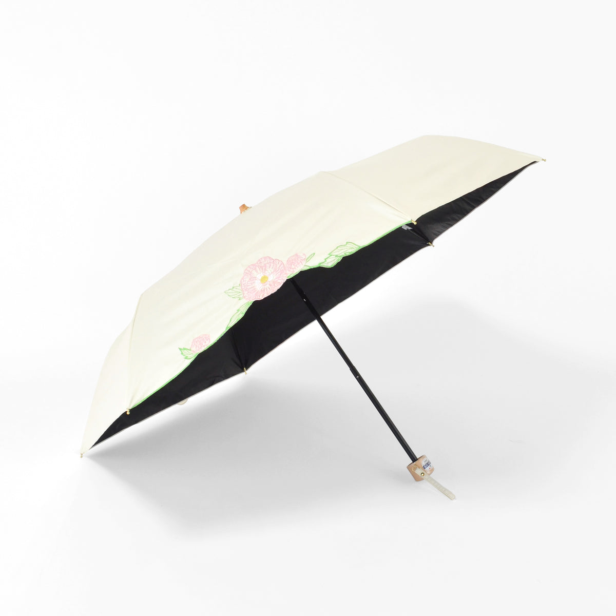 ラナンキュラス｜遮光・遮熱｜晴雨兼用 折りたたみ傘 50cm