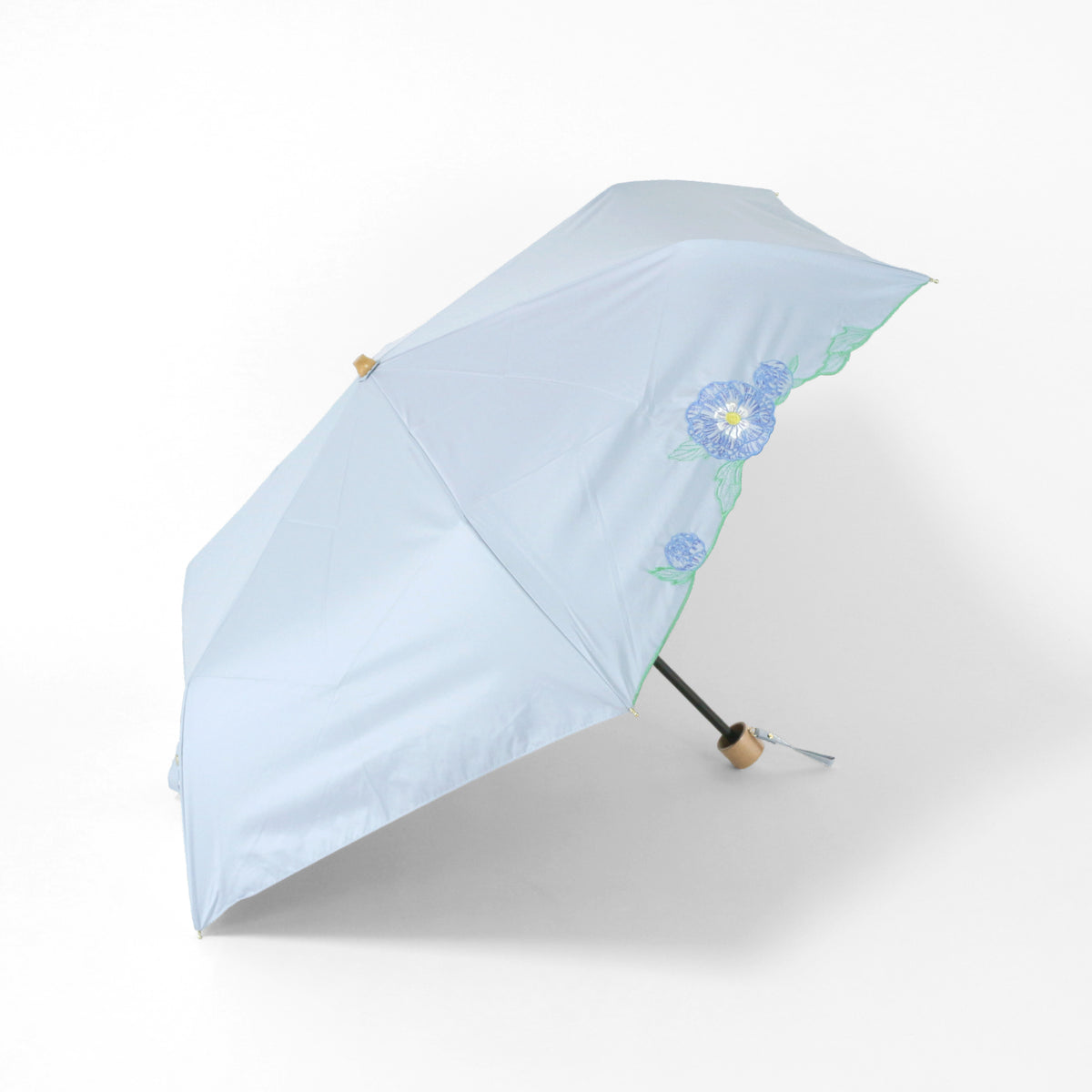 ラナンキュラス｜遮光・遮熱｜晴雨兼用 折りたたみ傘 50cm