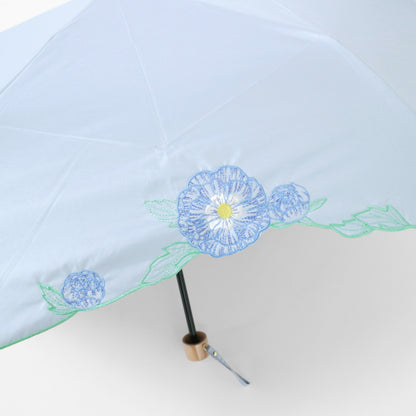ラナンキュラス｜遮光・遮熱｜晴雨兼用 折りたたみ傘 50cm