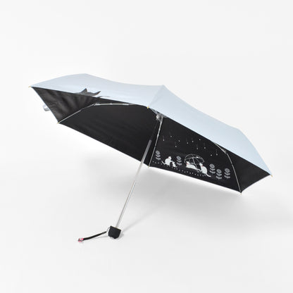 傘と猫 2nd Edition｜遮光・遮熱｜晴雨兼用 折りたたみ傘 50cm