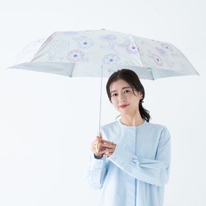 Anemone｜遮光 耐風｜晴雨兼用 折りたたみ傘 55cm