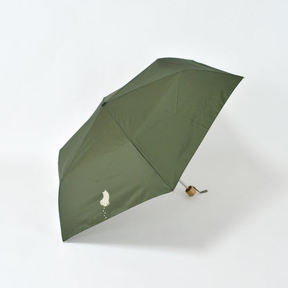 ポメラニアン｜耐風折りたたみ傘 55cm（吸水トートバッグ付）