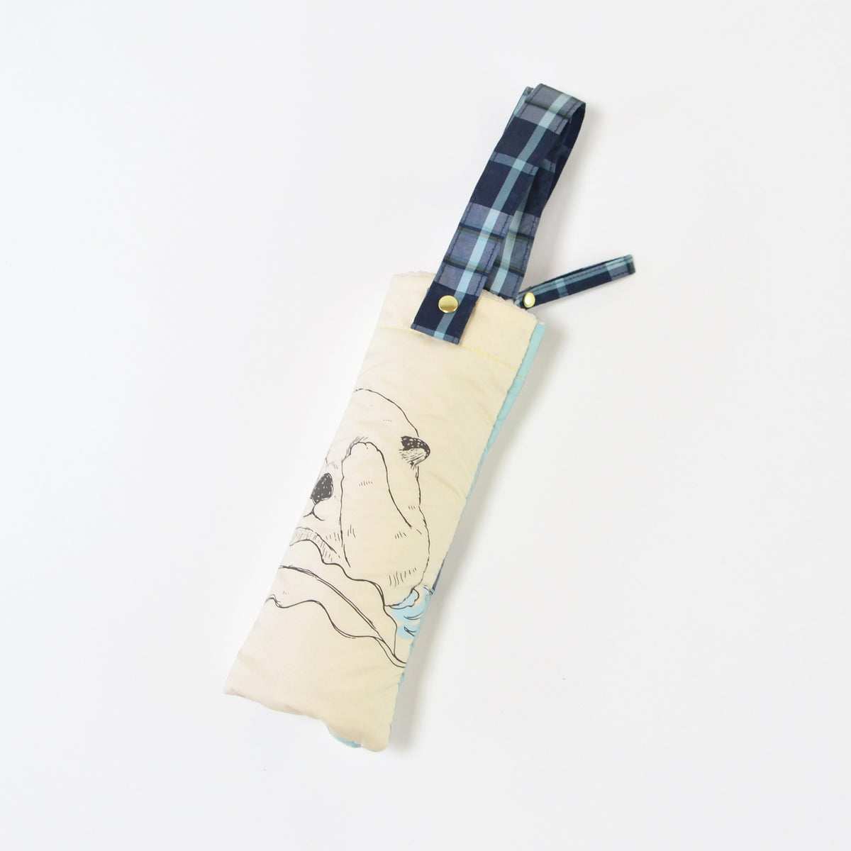 ラッコ｜耐風折りたたみ傘 55cm（吸水トートバッグ付）