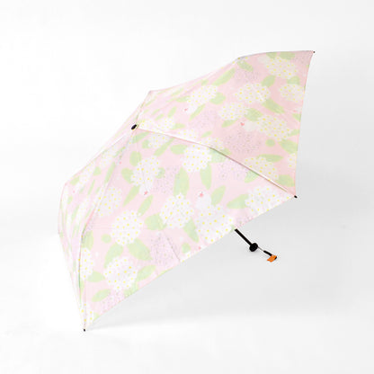 コデマリと文鳥｜軽量コンパクト折りたたみ雨傘 50cm（トートバッグ付）
