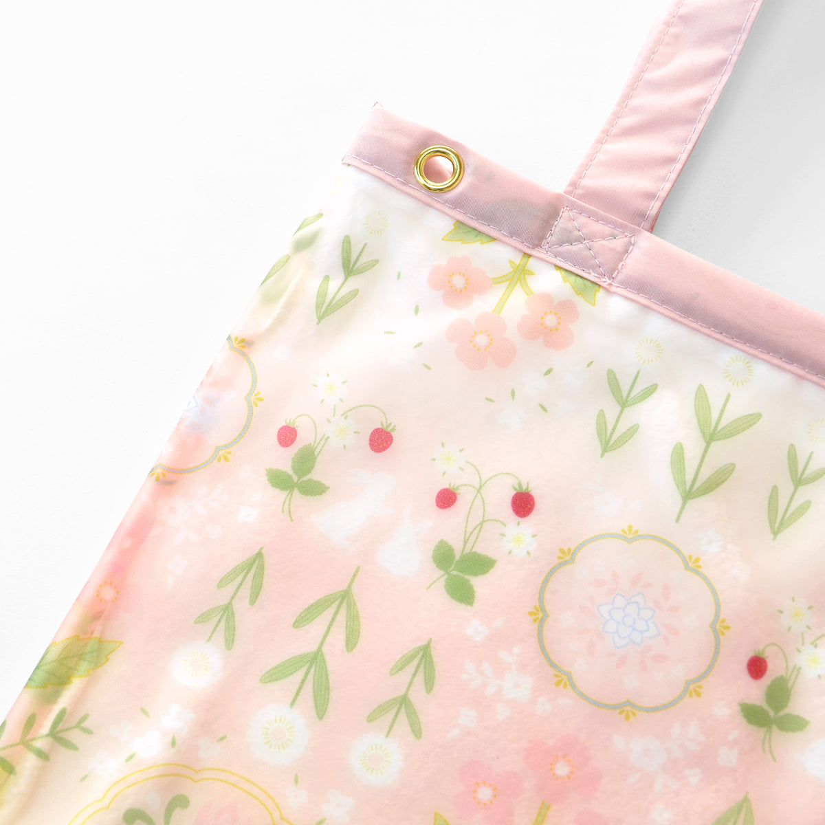 花文様・うさぎ｜TPU吸水マルチトートバッグ