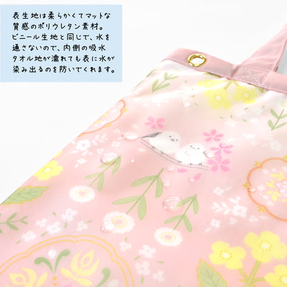 花文様・うさぎ｜TPU吸水マルチトートバッグ
