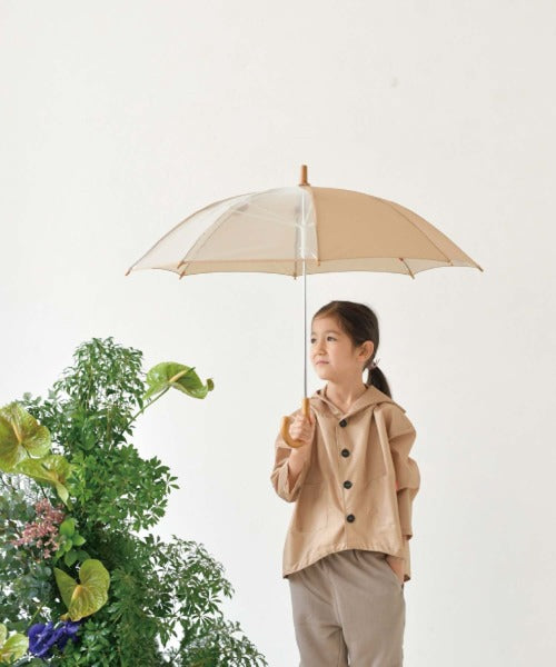 392plusm check kids 45cm ベージュ 使用イメージ